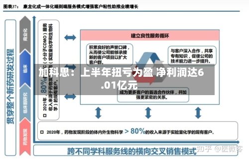 加科思：上半年扭亏为盈 净利润达6.01亿元