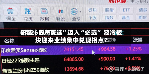 8月26日每天研选｜从“可选”迈入“必选” 液冷板块迎来业绩集中兑现拐点？