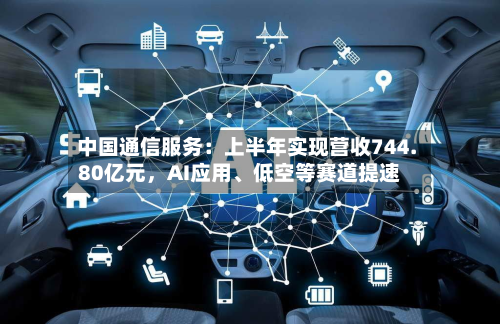 中国通信服务：上半年实现营收744.80亿元，AI应用、低空等赛道提速-第3张图片