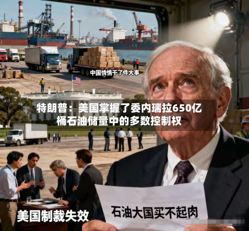 特朗普:美国掌握了委内瑞拉650亿桶石油储量中的多数控制权-第2张图片