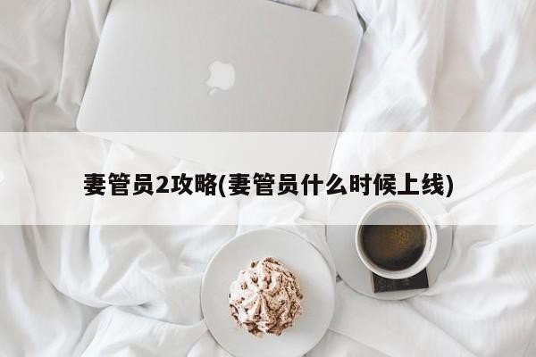 妻管员2攻略(妻管员什么时候上线)